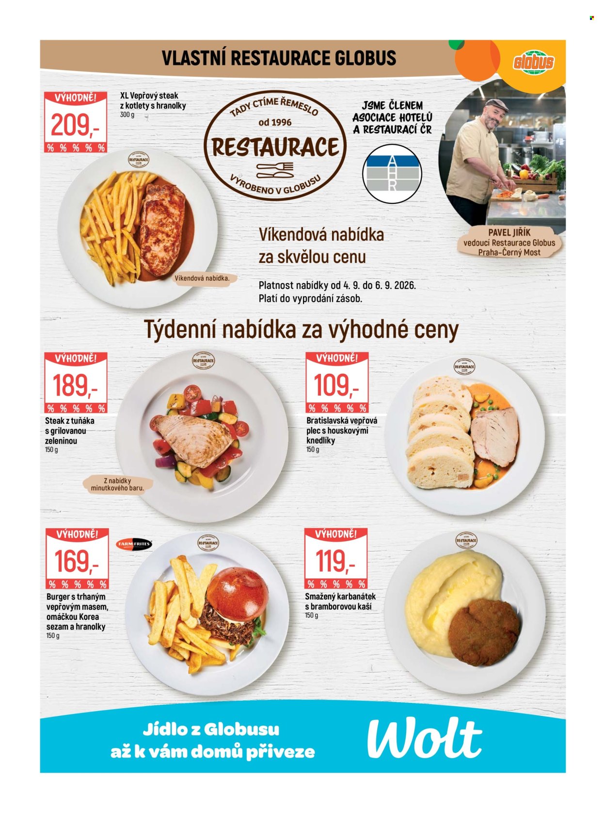 Leták Globus - 2.9.2026 - 8.9.2026. Strana 8
