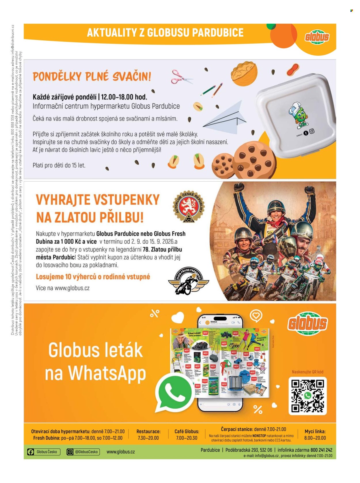 Leták Globus - 2.9.2026 - 8.9.2026. Strana 39