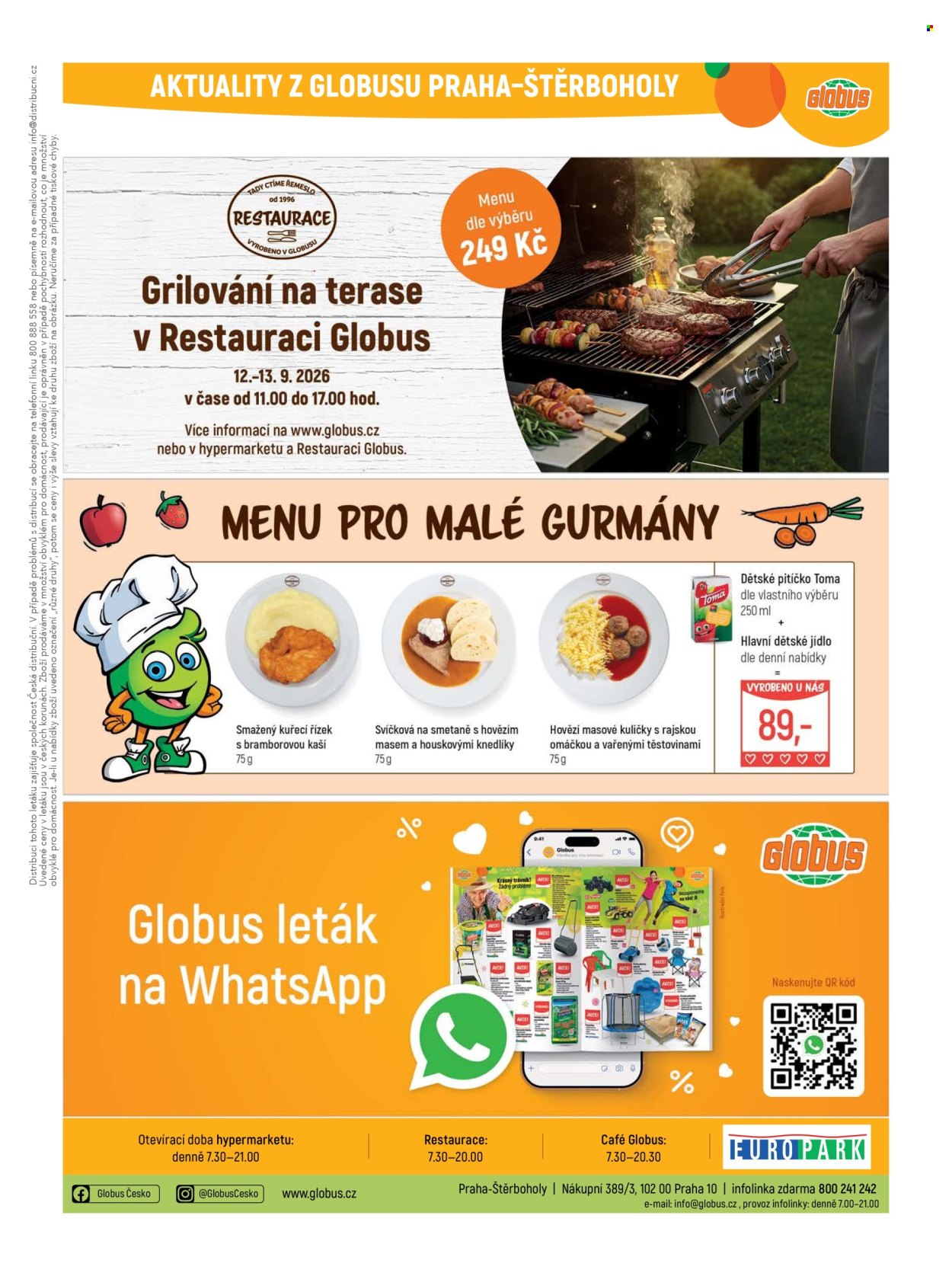 Leták Globus - 2.9.2026 - 8.9.2026. Strana 34