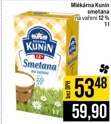 Mlékárna Kunín Smetana