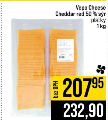 Vepo cheese cheddar red 50 % sýr