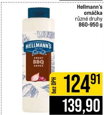 HELLMANN’S OMÁČKA