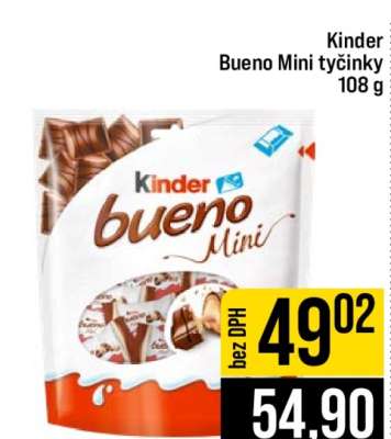 Kinder Bueno Mini tyčinky