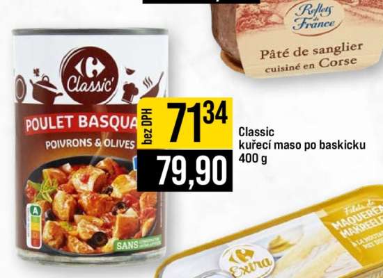 Classic kuřecí maso po baskicku