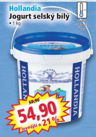 Hollandia Jogurt selský bílý