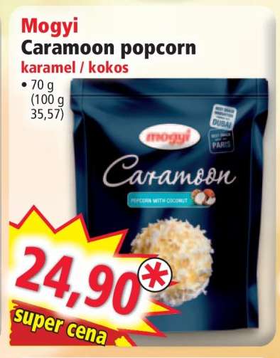 Mogyi Caramoon popcorn