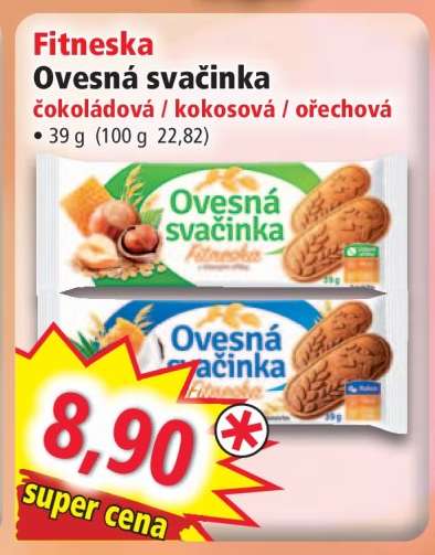 Fitneska Ovesná svačinka