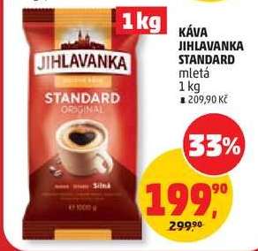 KÁVA JIHLAVANKA STANDARD