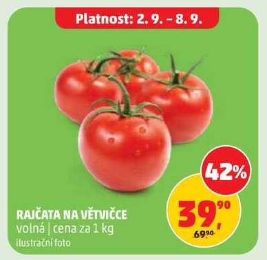 Rajčata na větvičce