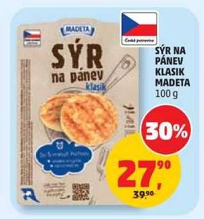 SÝR NA PÁNEV KLASIK MADETA