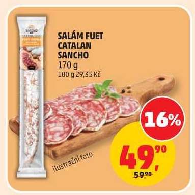 SALÁM FUET CATALAN SANCHO