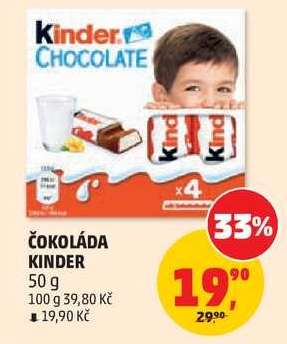 ČOKOLÁDA KINDER*
