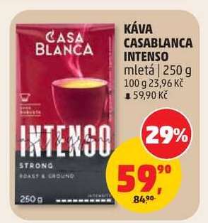 KÁVA CASABLANCA INTENSO