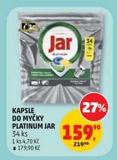 KAPSLE DO MYČKY PLATINUM JAR*