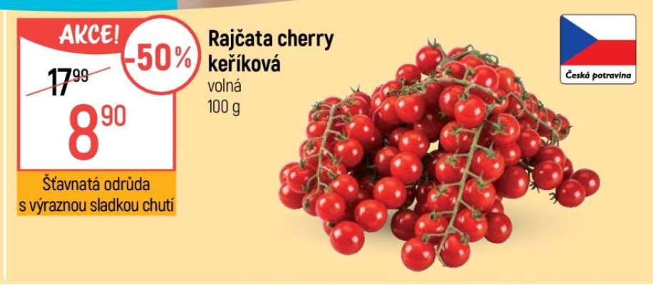 Rajčata Cherry keříková