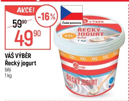 Váš výběr Řecký jogurt