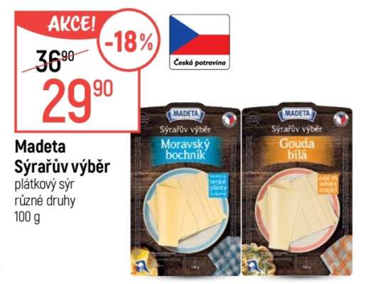 Madeta Sýrařův výběr