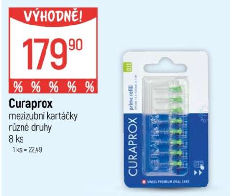 Curaprox mezizubní kartáčky