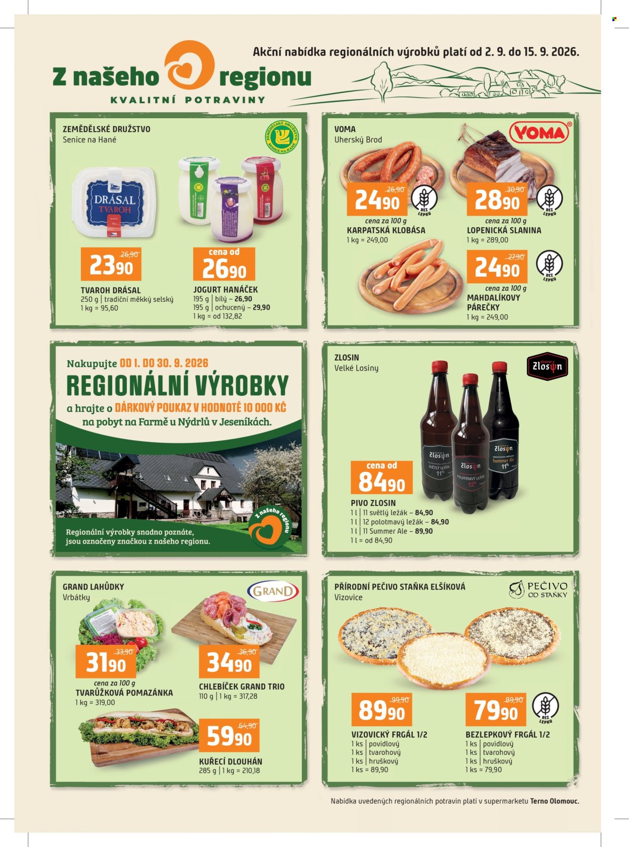 Leták coop TERNO - 2.9.2026 - 8.9.2026. Strana 16