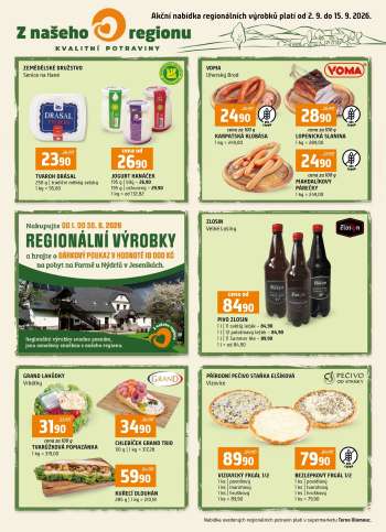 Leták coop TERNO - 2.9.2026 - 15.9.2026.
