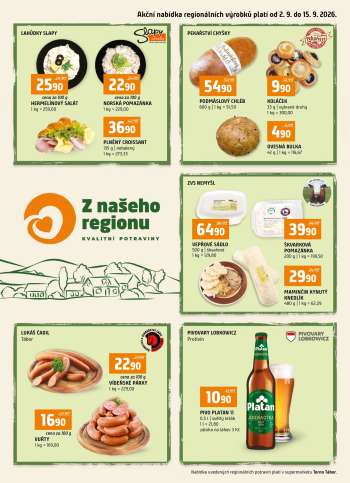 Leták coop TERNO - 2.9.2026 - 15.9.2026.