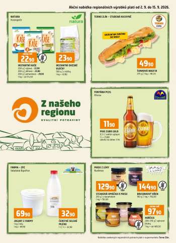 Leták coop TERNO - 2.9.2026 - 15.9.2026.