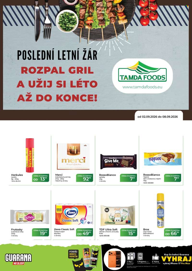 Leták Tamda Foods - 2.9.2026 - 8.9.2026.