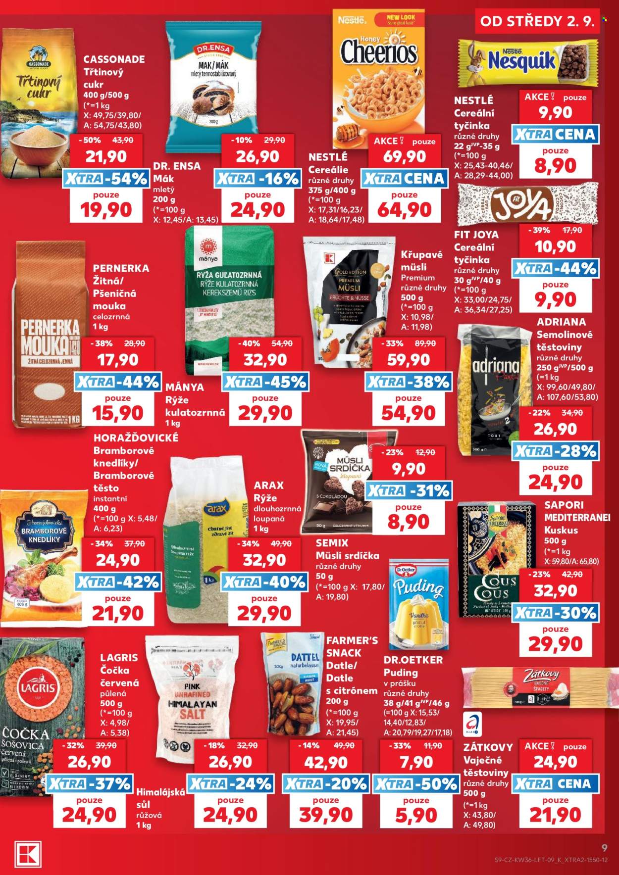 Leták Kaufland - 2.9.2026 - 8.9.2026. Strana 9
