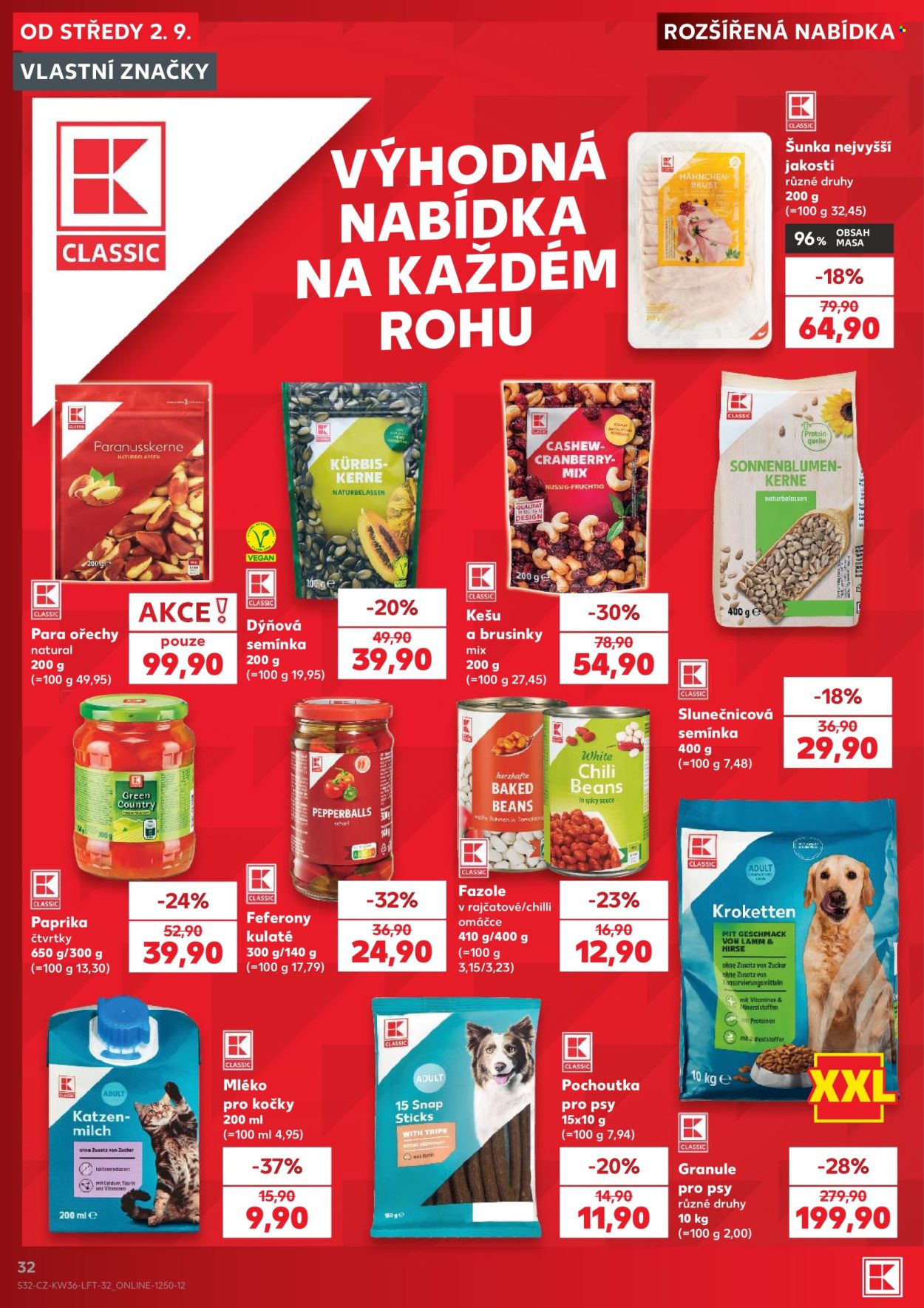 Leták Kaufland - 2.9.2026 - 8.9.2026. Strana 32