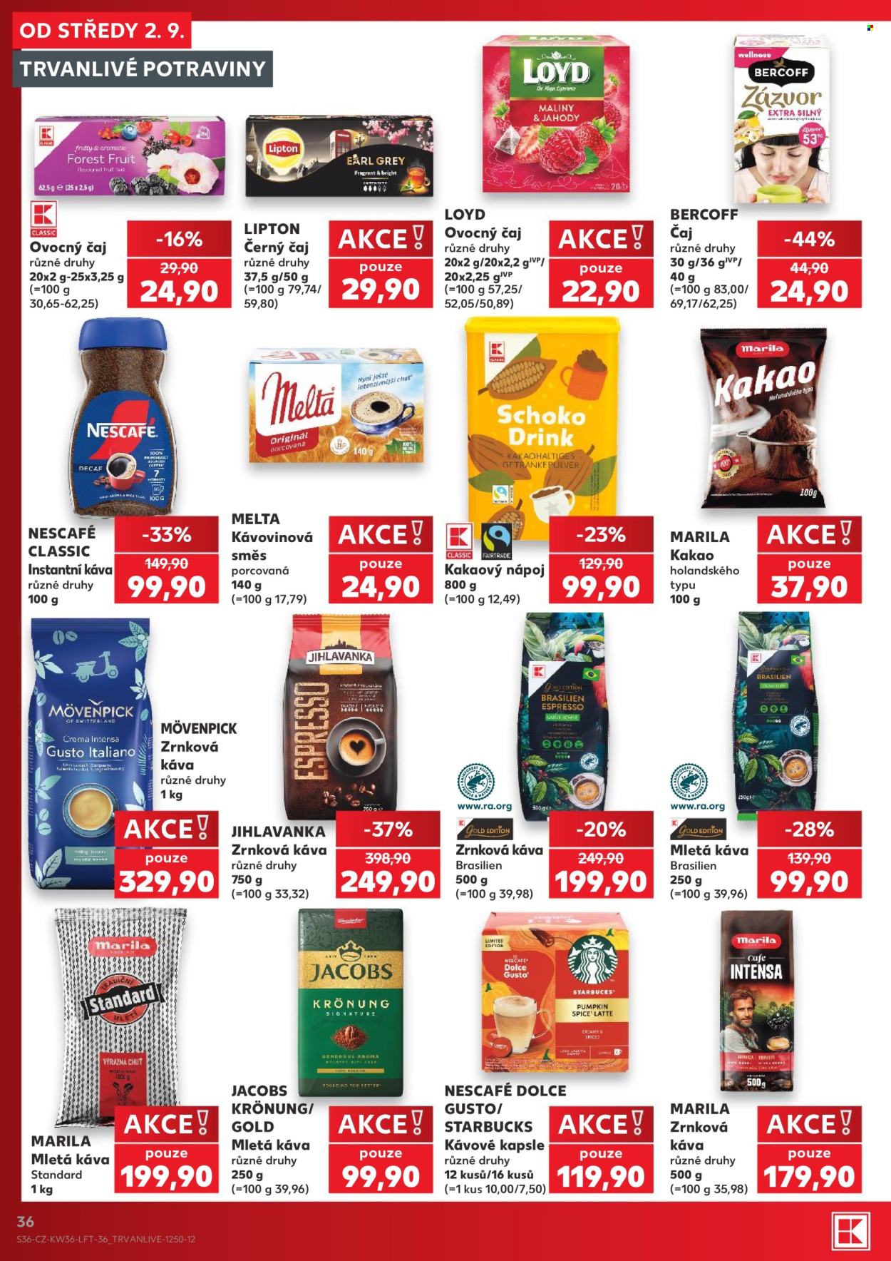 Leták Kaufland - 2.9.2026 - 8.9.2026. Strana 36