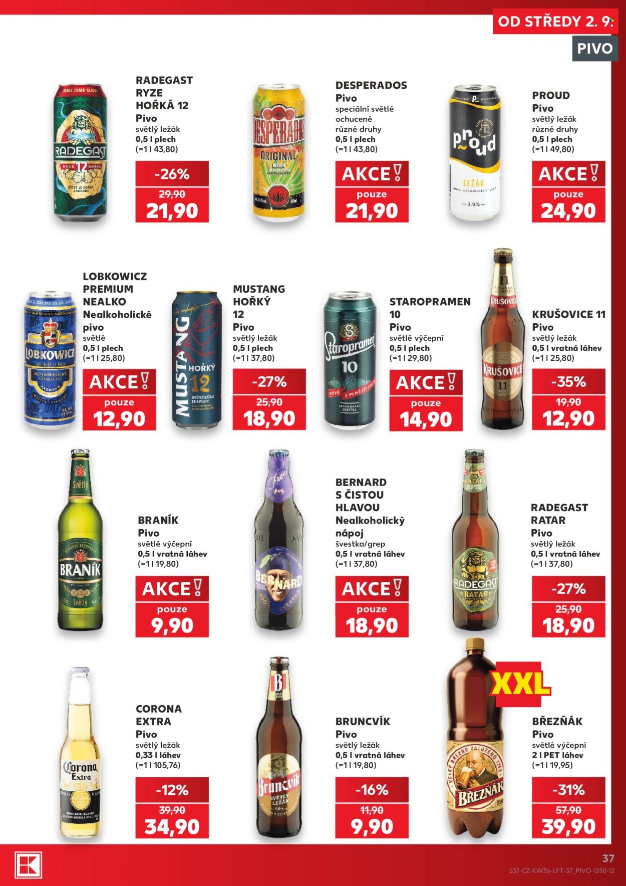 Leták Kaufland - 2.9.2026 - 8.9.2026. Strana 37
