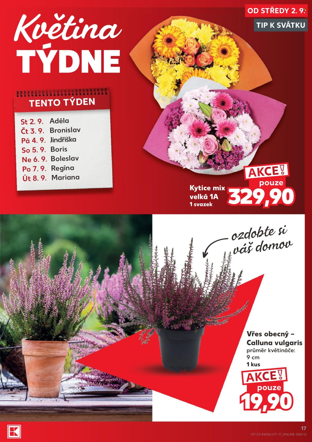 Leták Kaufland - 2.9.2026 - 8.9.2026. Strana 17