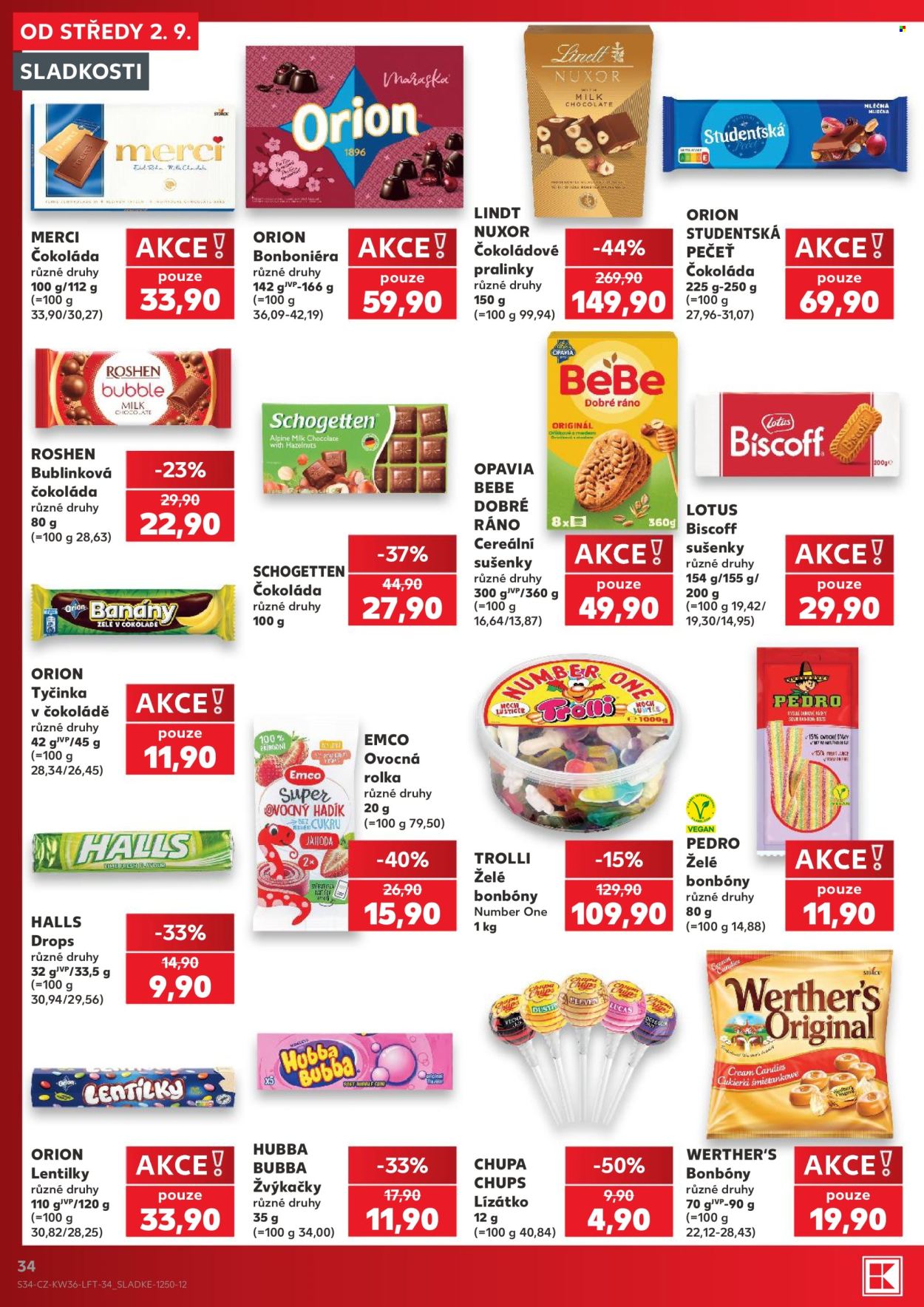Leták Kaufland - 2.9.2026 - 8.9.2026. Strana 34