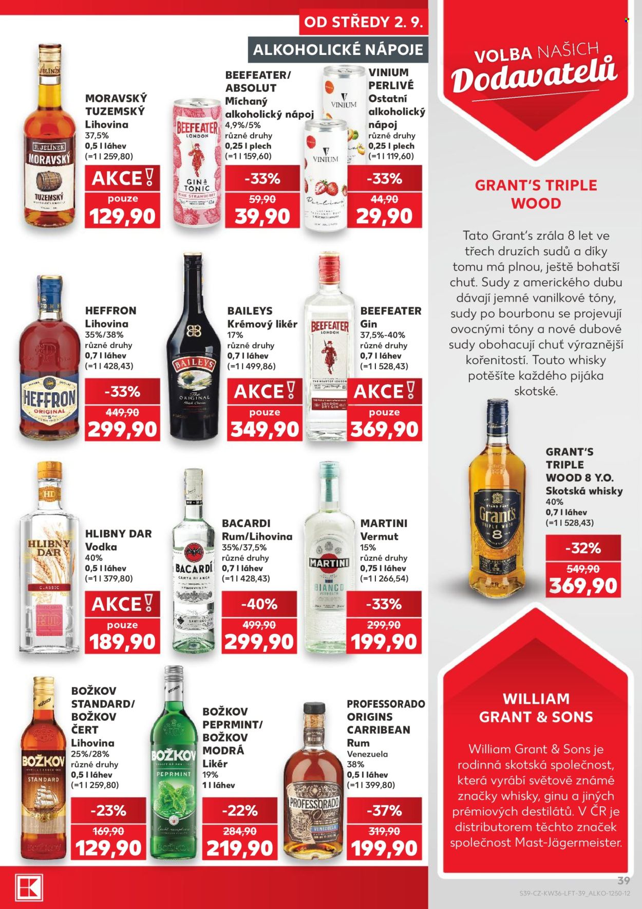 Leták Kaufland - 2.9.2026 - 8.9.2026. Strana 39