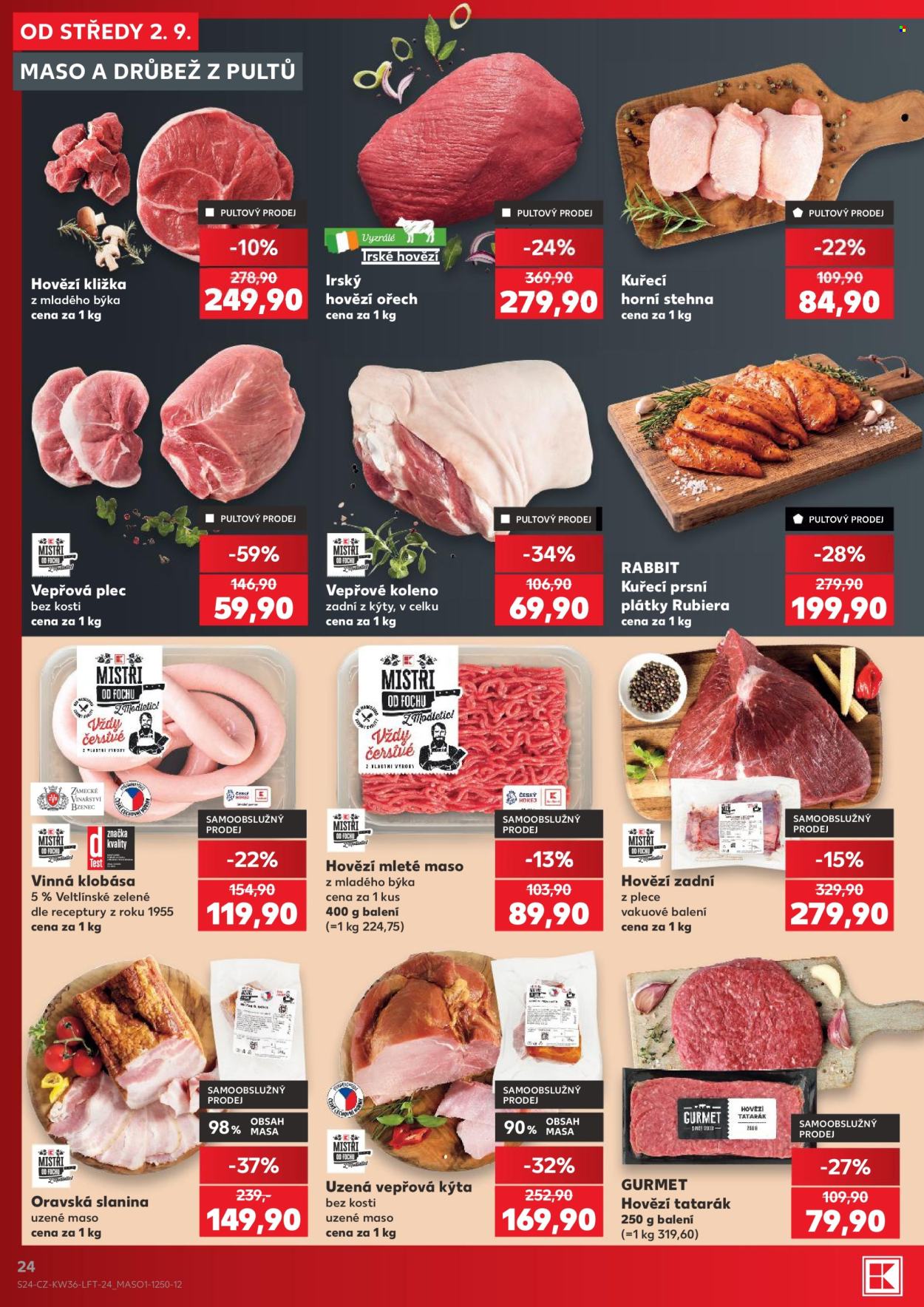 Leták Kaufland - 2.9.2026 - 8.9.2026. Strana 24