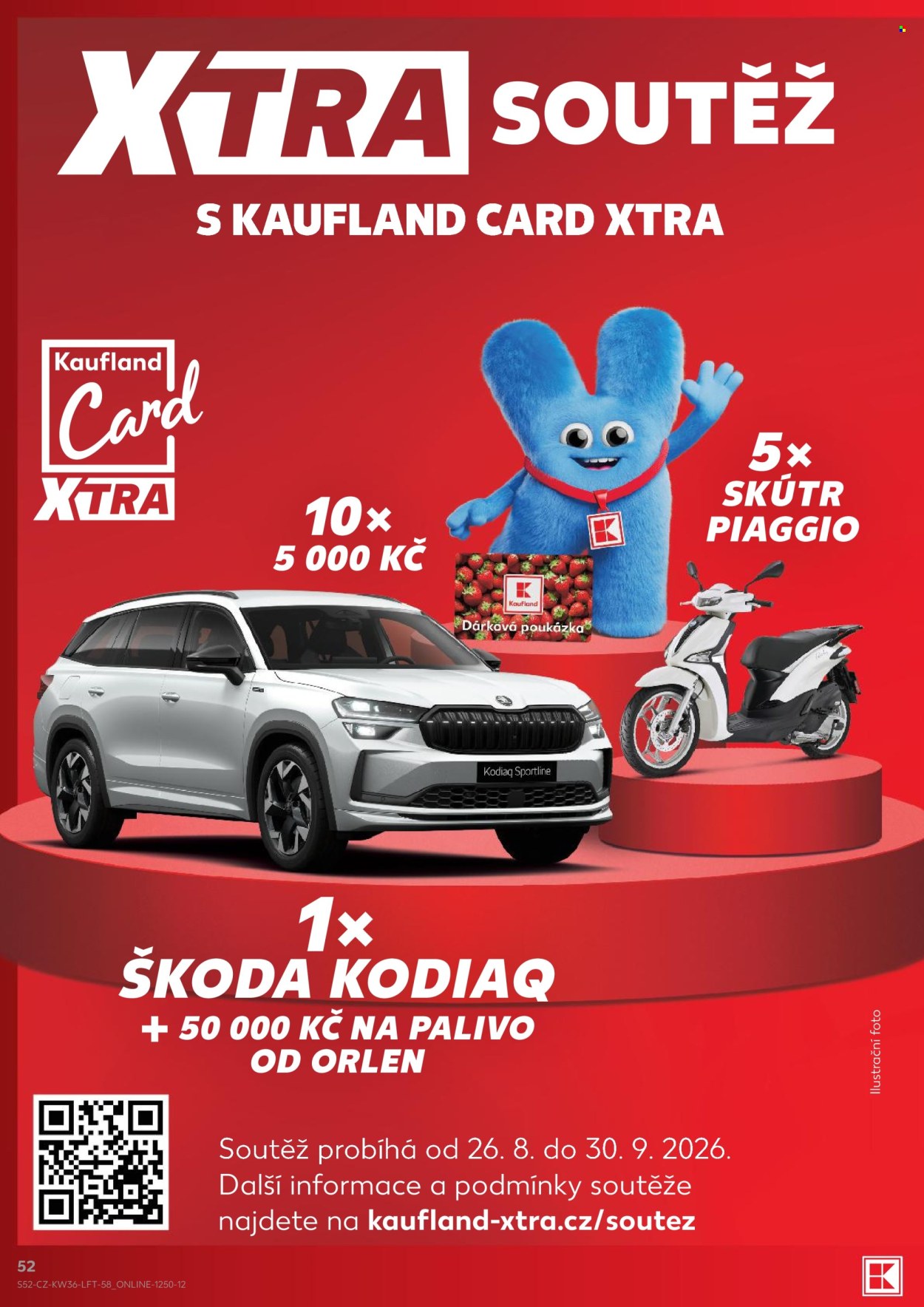 Leták Kaufland - 2.9.2026 - 8.9.2026. Strana 52