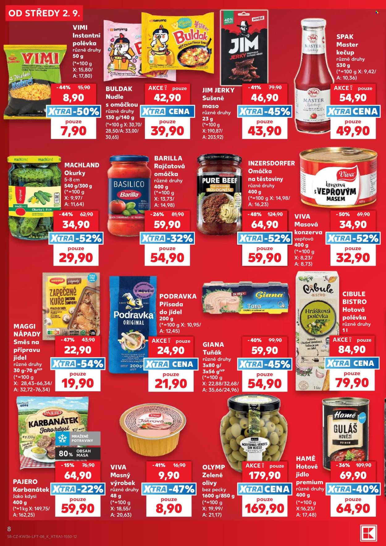 Leták Kaufland - 2.9.2026 - 8.9.2026. Strana 8