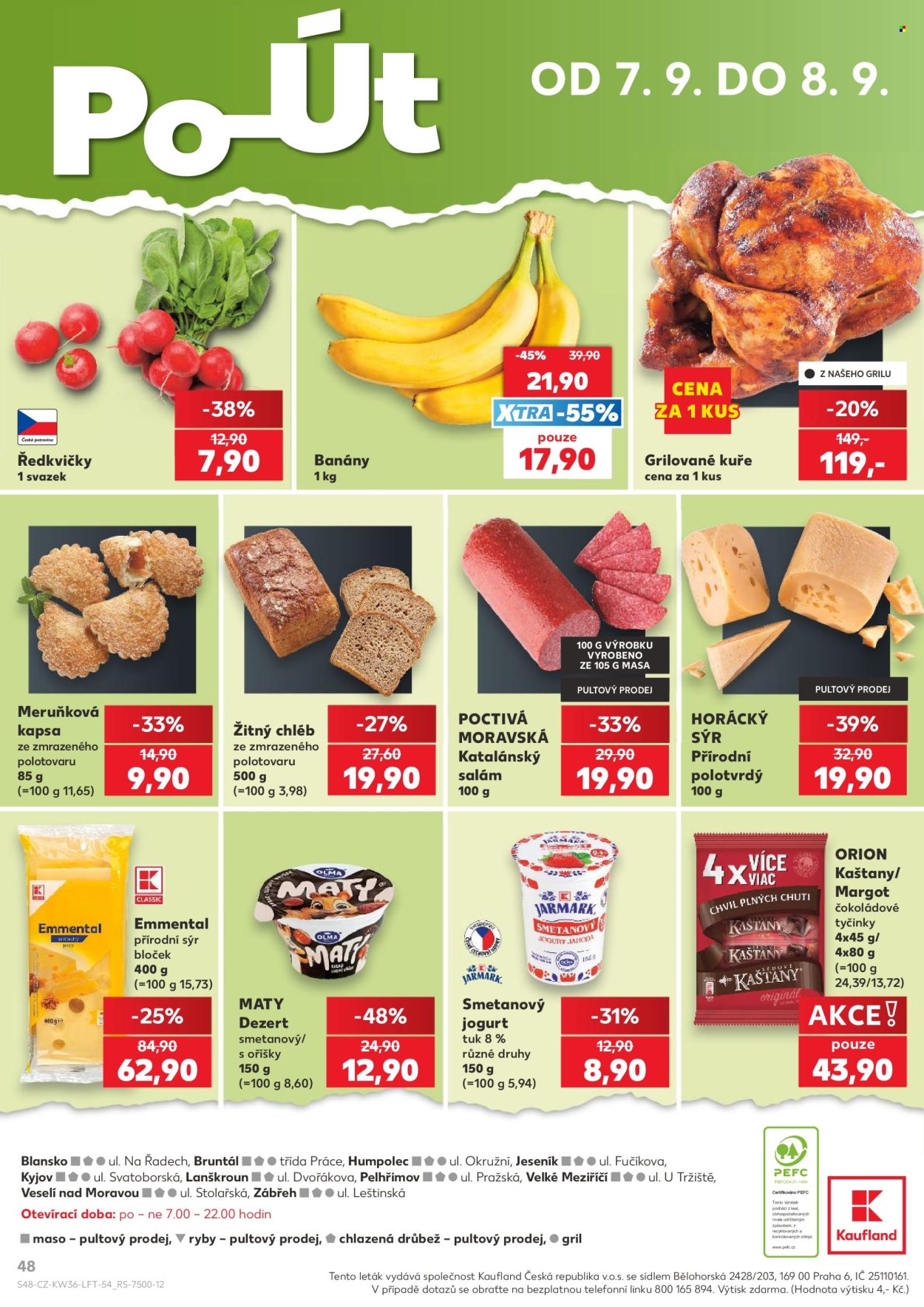 Leták Kaufland - 2.9.2026 - 8.9.2026. Strana 48
