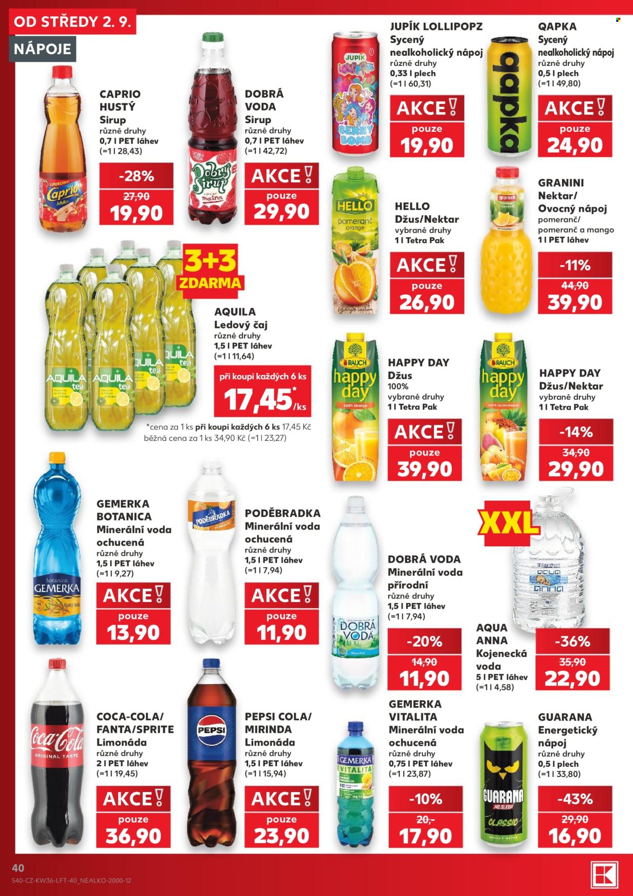 Leták Kaufland - 2.9.2026 - 8.9.2026. Strana 40
