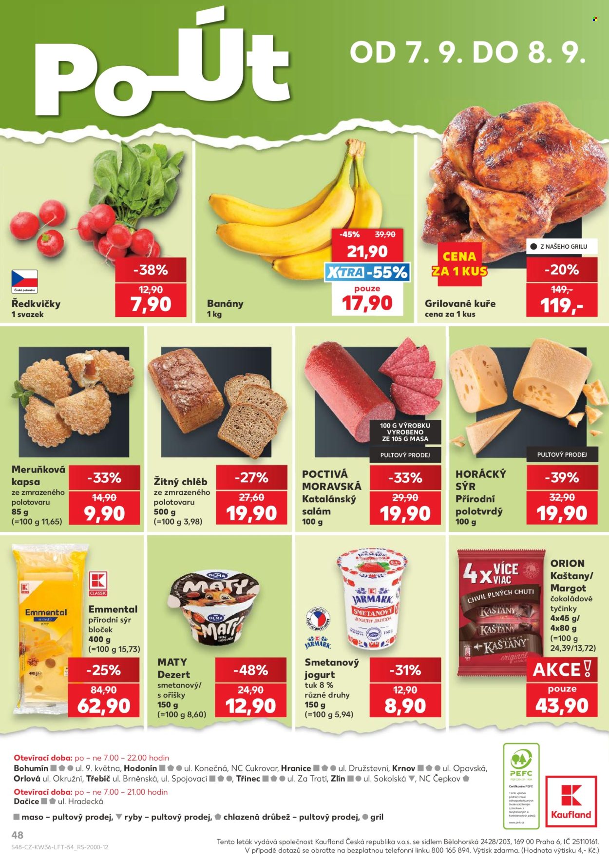 Leták Kaufland - 2.9.2026 - 8.9.2026. Strana 48
