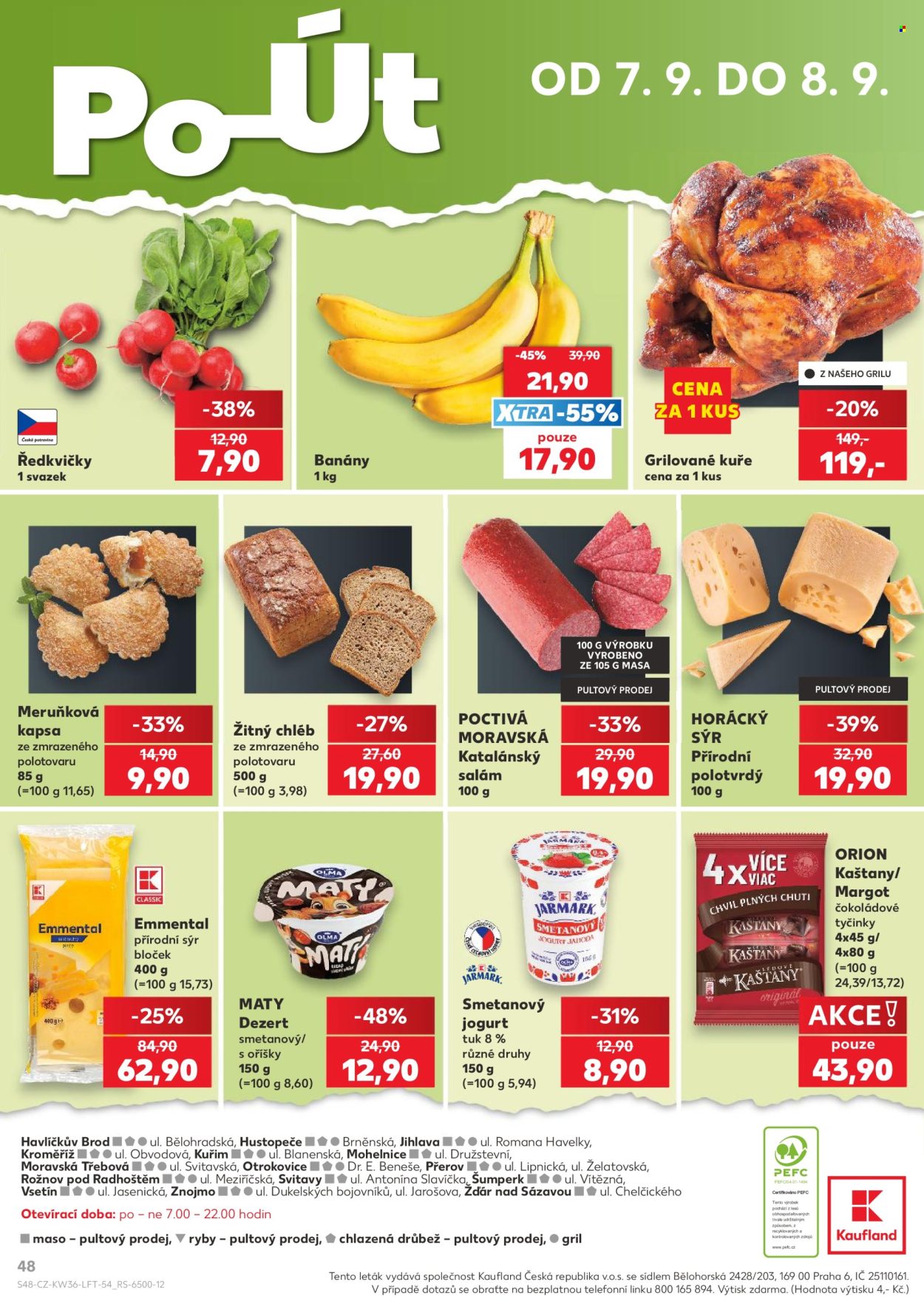 Leták Kaufland - 2.9.2026 - 8.9.2026. Strana 48