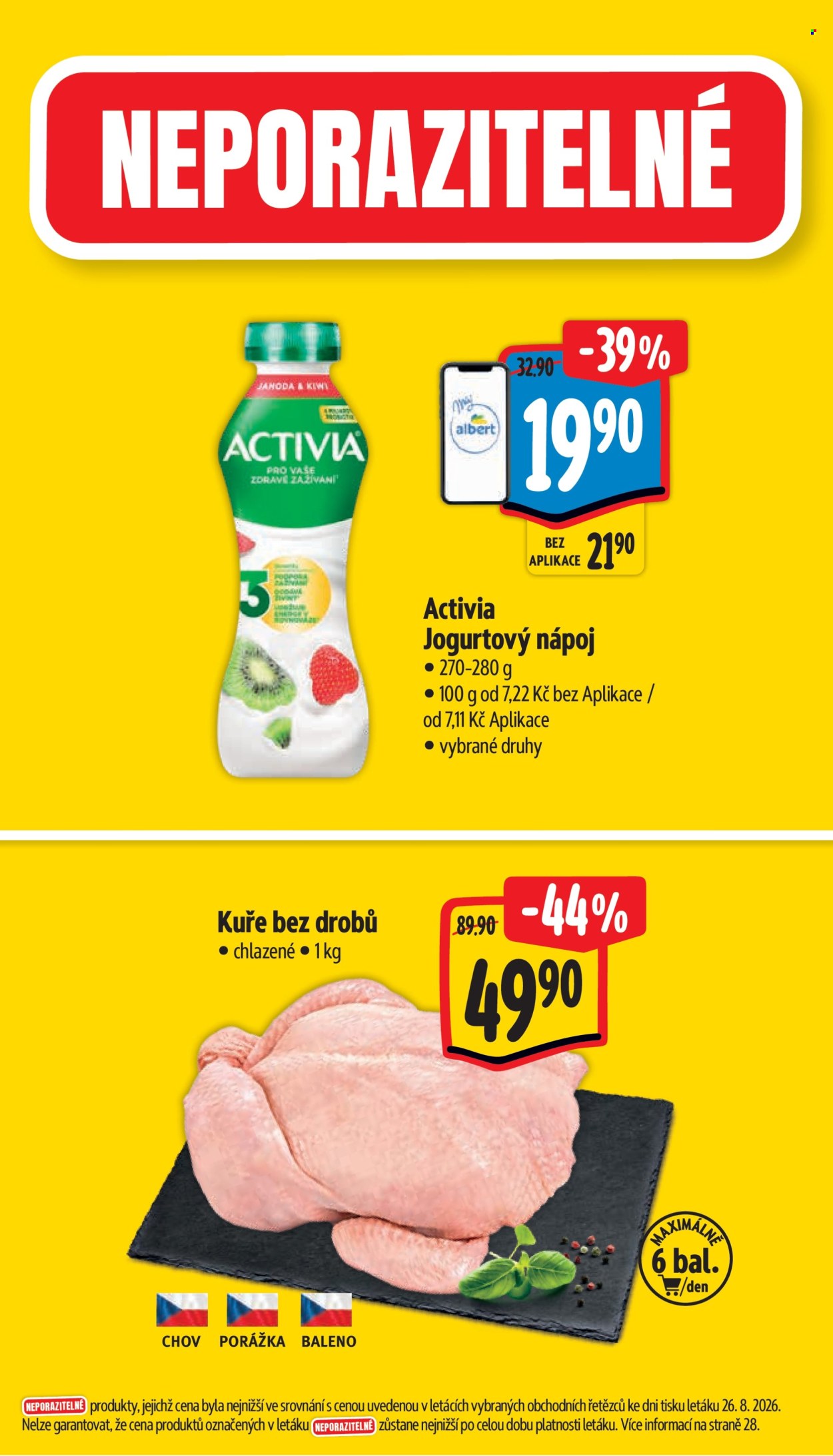 Leták Albert Hypermarket - 2.9.2026 - 8.9.2026. Strana 2