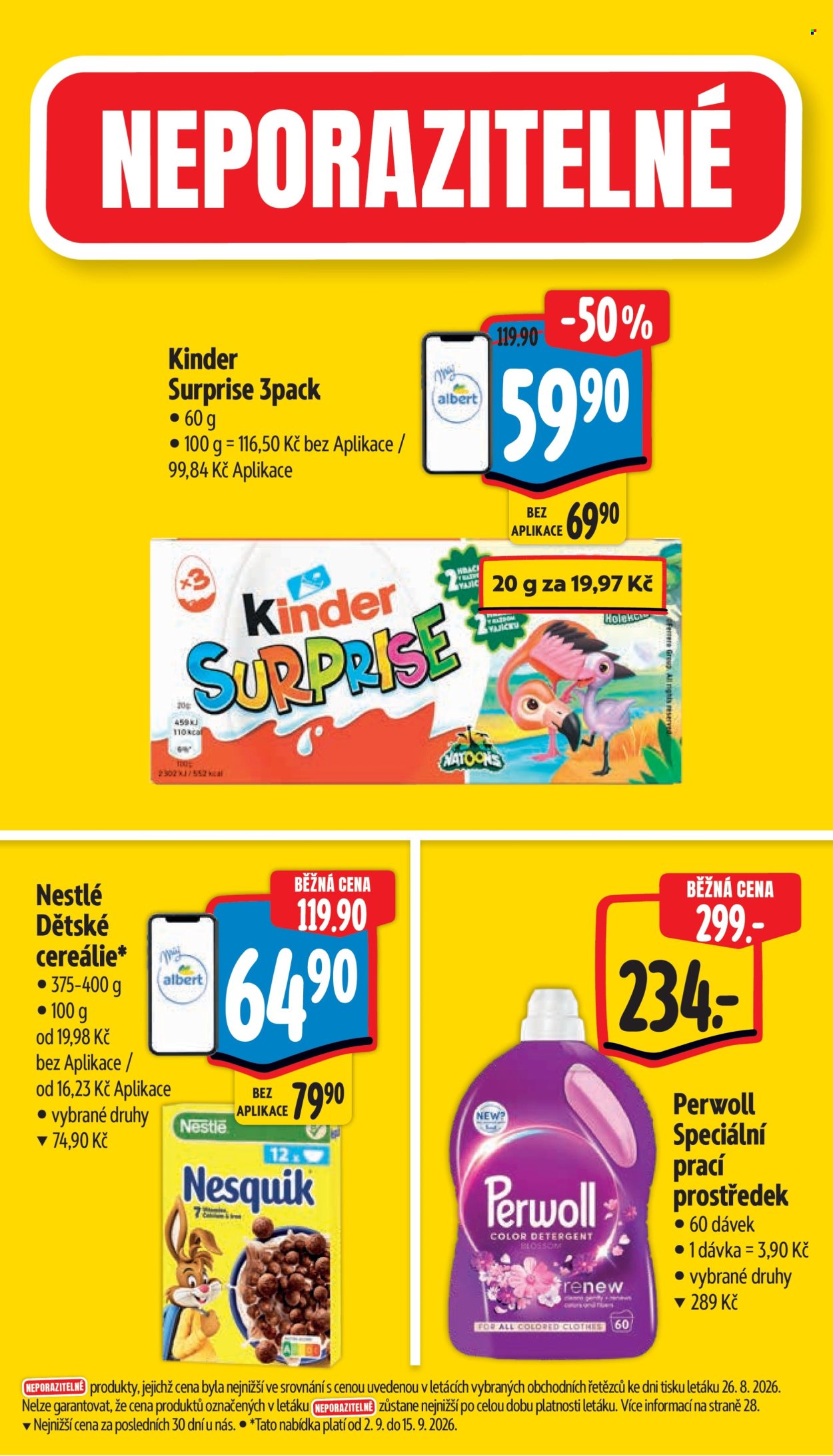 Leták Albert Hypermarket - 2.9.2026 - 8.9.2026. Strana 5