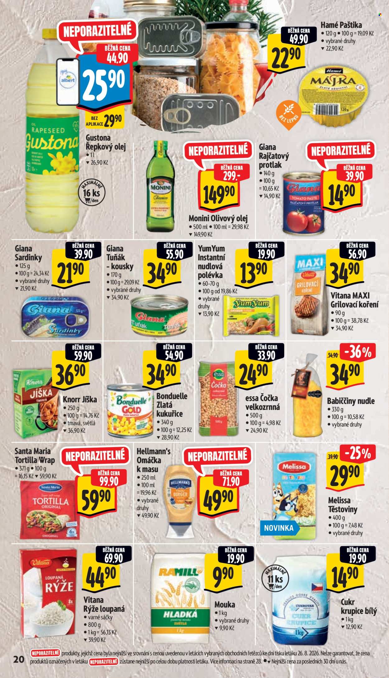 Leták Albert Hypermarket - 2.9.2026 - 8.9.2026. Strana 28