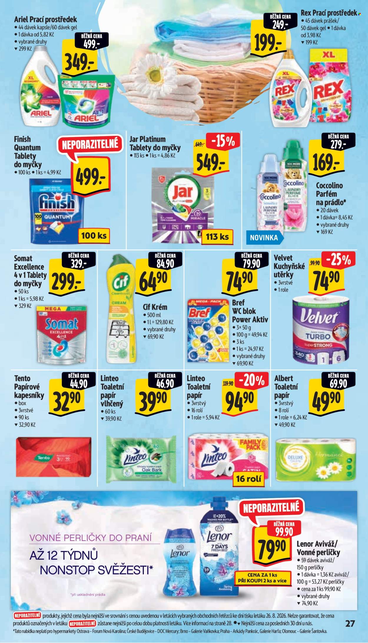 Leták Albert Hypermarket - 2.9.2026 - 8.9.2026. Strana 35