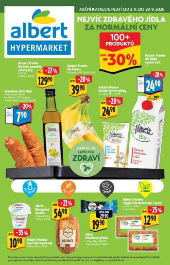 Leták Albert Hypermarket - 2.9.2026 - 29.9.2026.