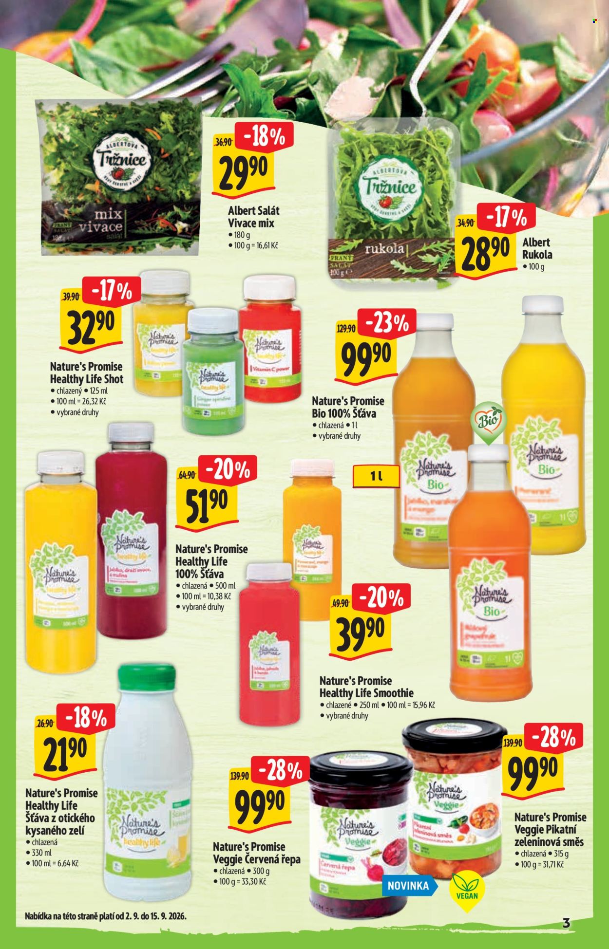 Leták Albert Hypermarket - 2.9.2026 - 29.9.2026. Strana 3
