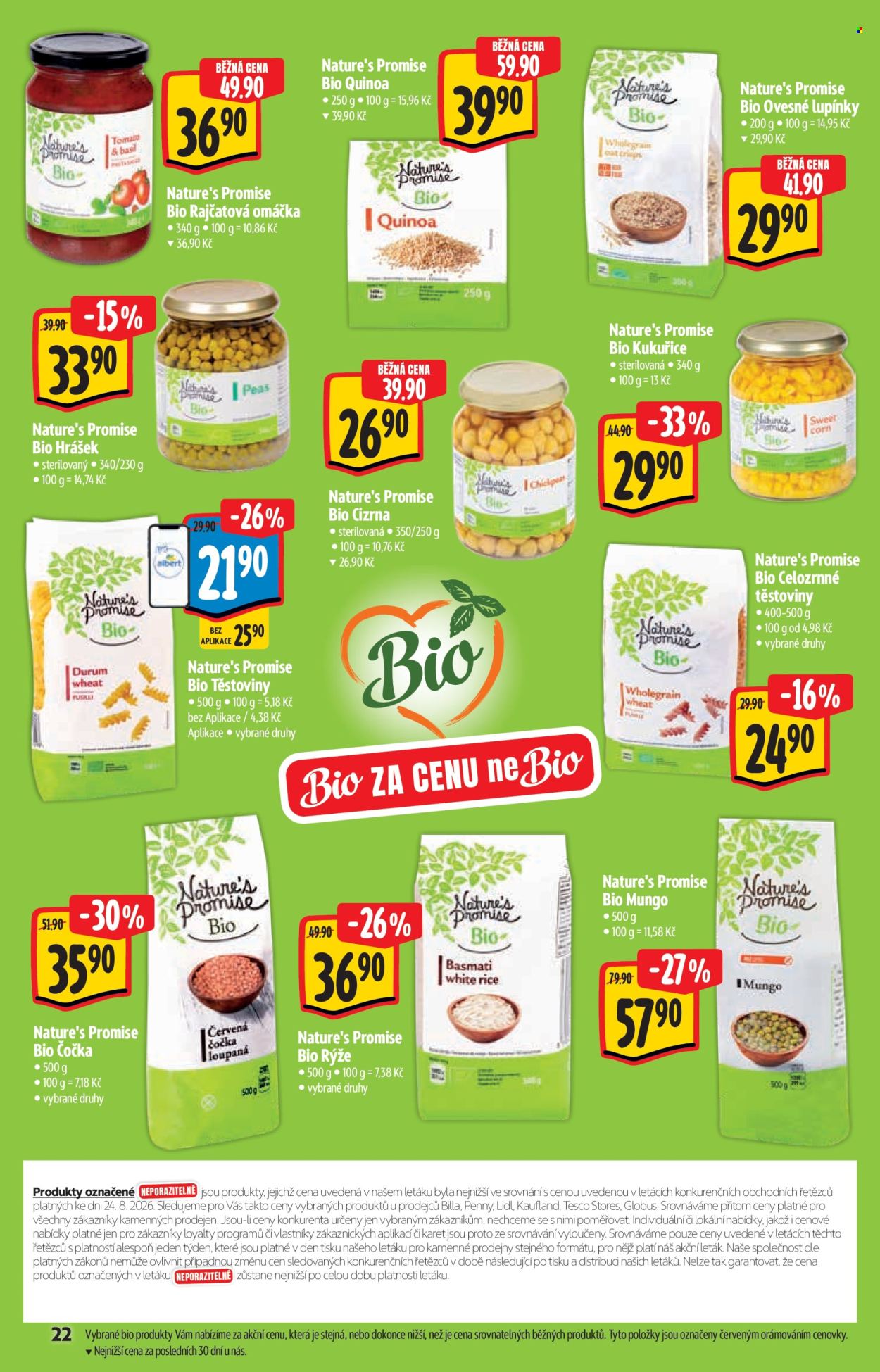 Leták Albert Hypermarket - 2.9.2026 - 29.9.2026. Strana 22