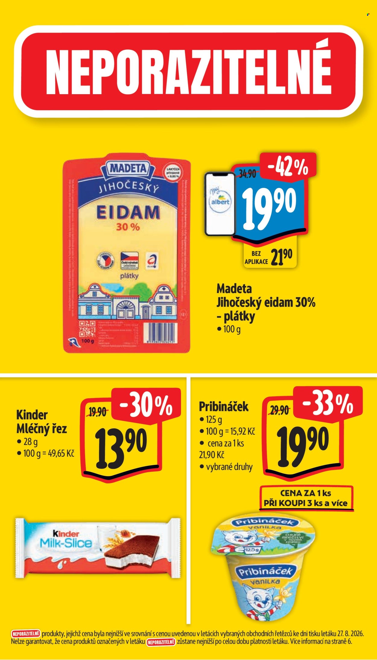 Leták Albert Supermarket - 2.9.2026 - 8.9.2026. Strana 3