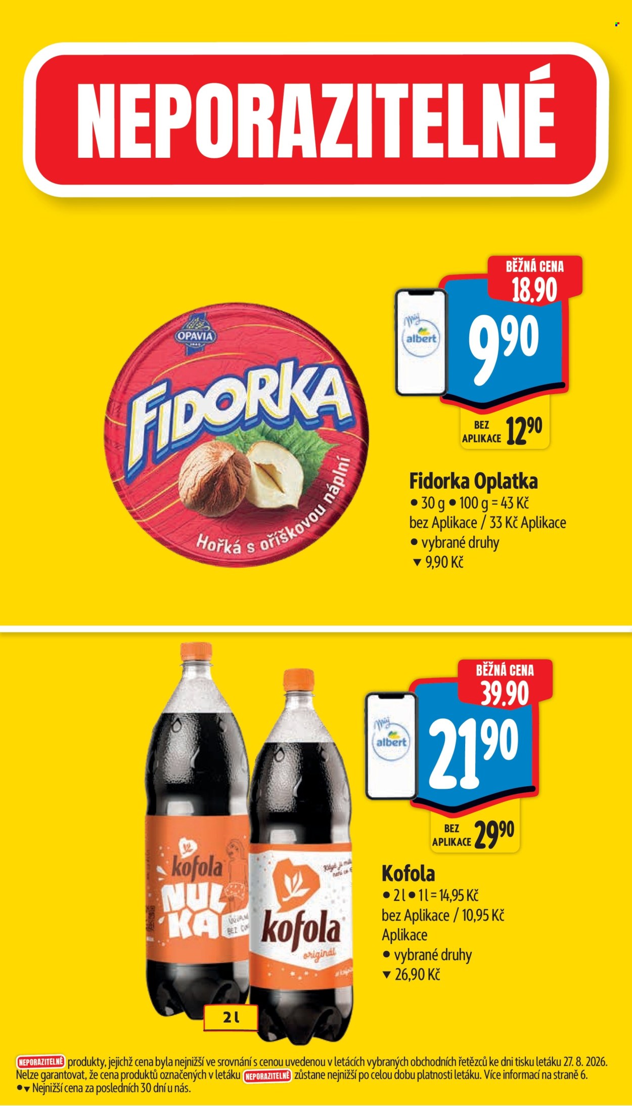 Leták Albert Supermarket - 2.9.2026 - 8.9.2026. Strana 4